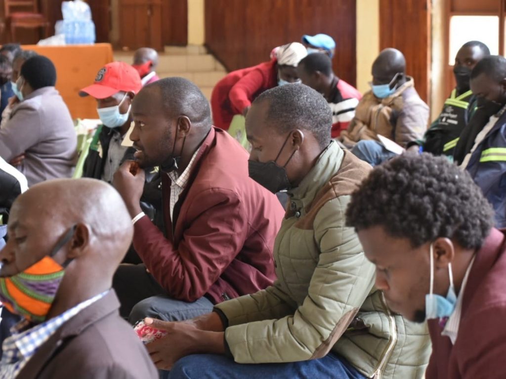 Youths being trained on 'Access to Government Procurement Opportunities'