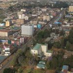 Aerial view of Eldoret city