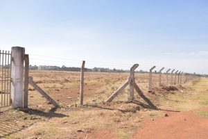 Part of the land in Cherunya farm, Langas, where the EPZ will be established.