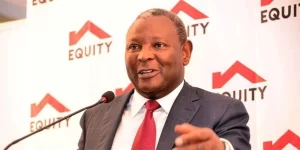 Equity Group Managing Director Dr. James Mwangi