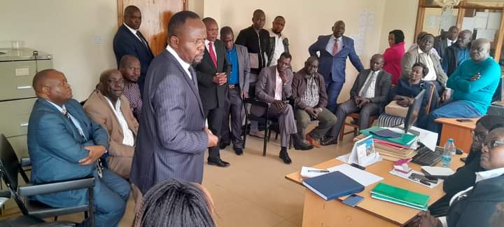Natembeya at Kitale Lands offices