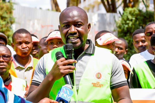 IEK North Rift region Chairperson Eng. Patrick Otuoma.
