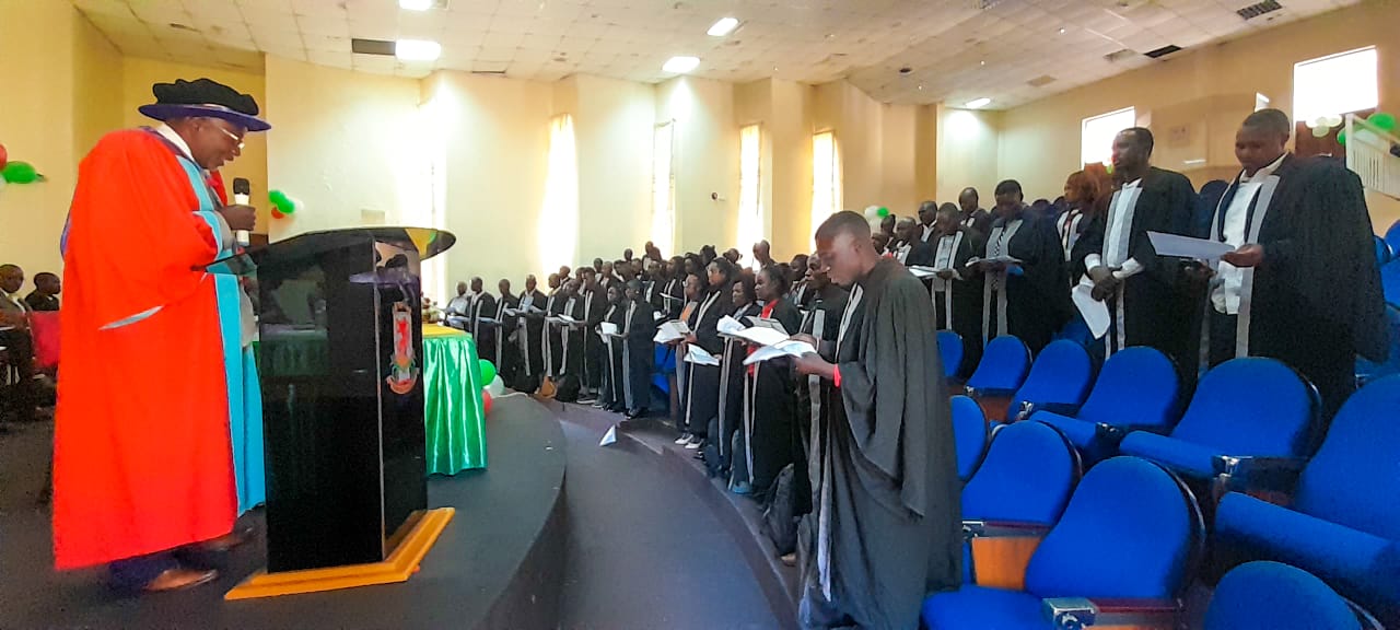 Prof Benard Aduda, Egerton University Deputy Vice-Chancellor of Academic Affairs during the event.