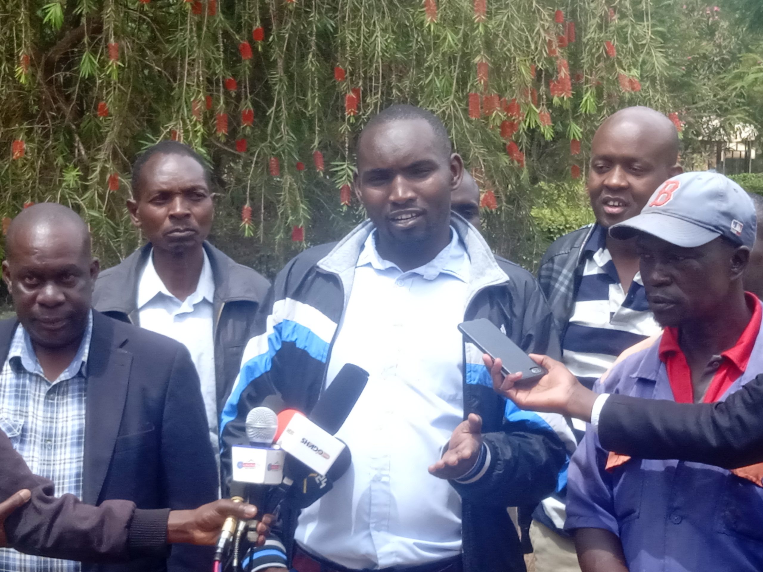 Kenya Kwanza allied patty officials in Uasin Gishu. They want UDA SG Cleophas Malala to go slow on merger plans 