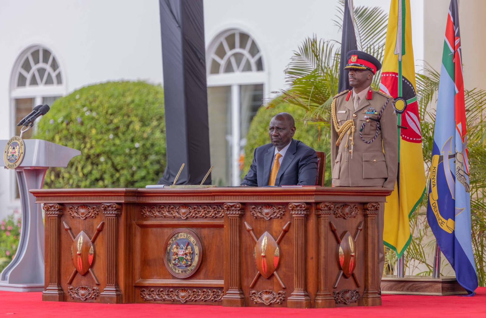 President Ruto at State House Nairobi on March 23, 2023.