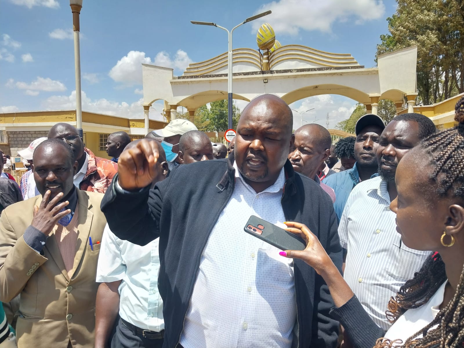 University of Eldoret KUSU Secretary Robinson Kibet.