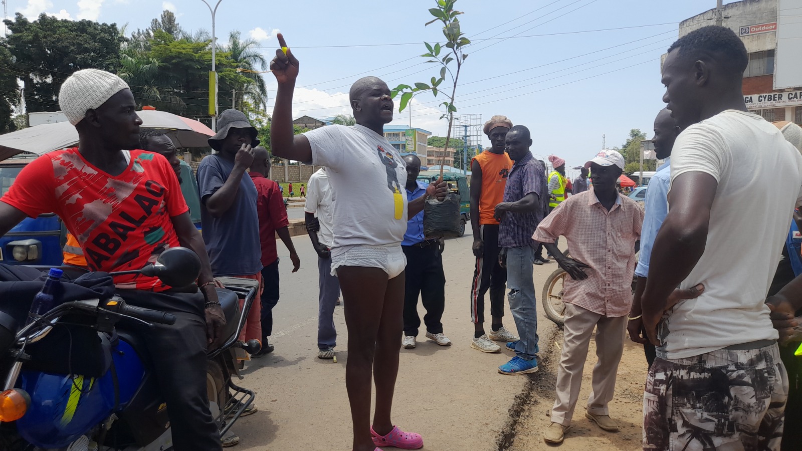 William Getumbe in Kakamega on March 7, 2023.