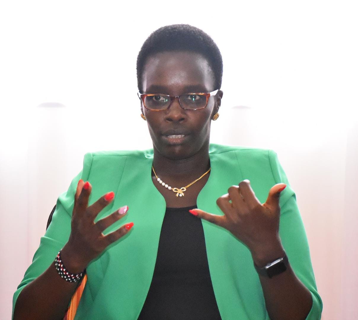 Uasin Gishu Trade Executive Eng. Martha Cheruto.