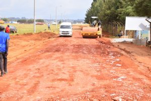 Huruma Grounds roadworks