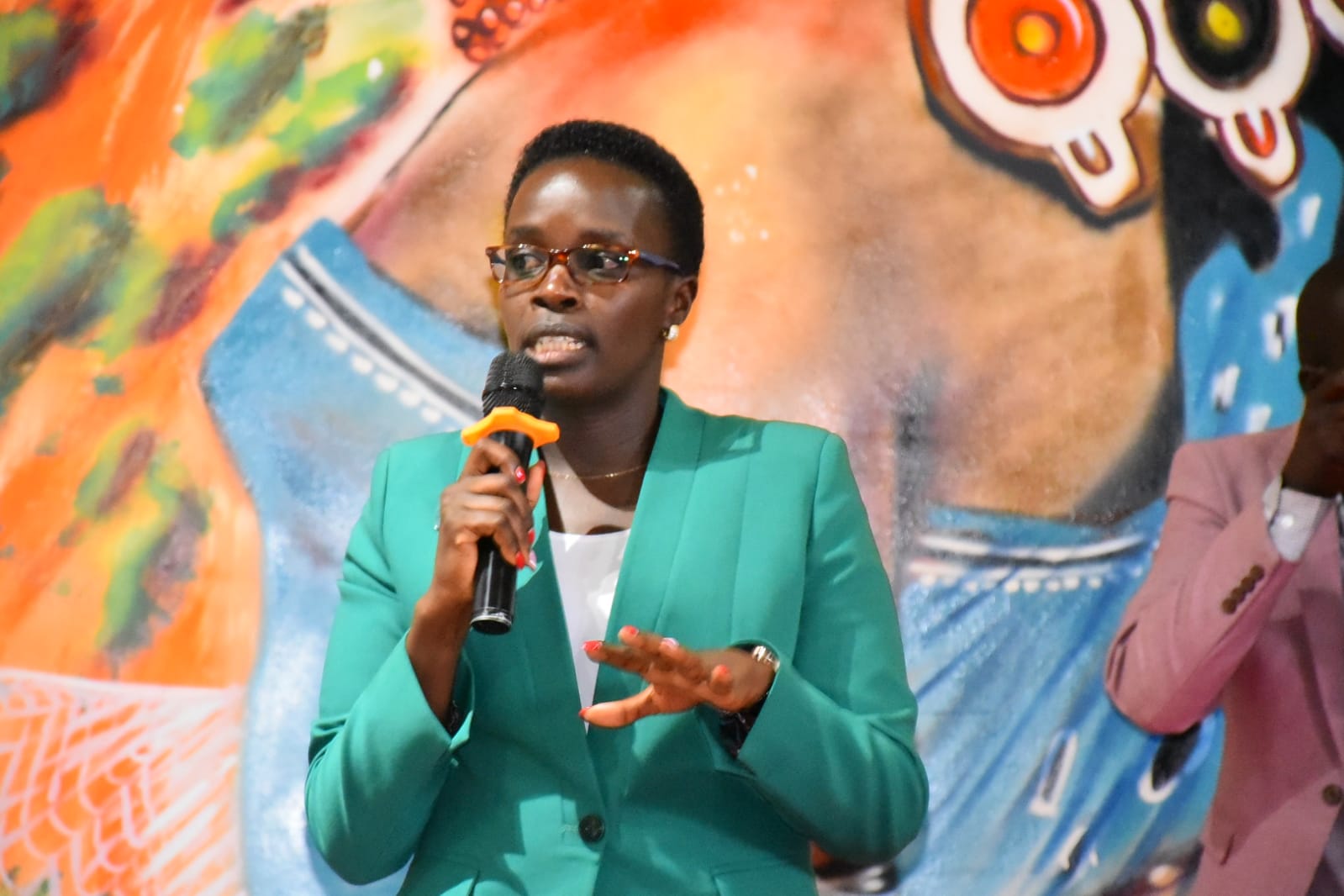 Uasin Gishu CECM for Trade, Industrialization, Tourism, Cooperatives and Enterprise Development CECM Martha Cheruto.