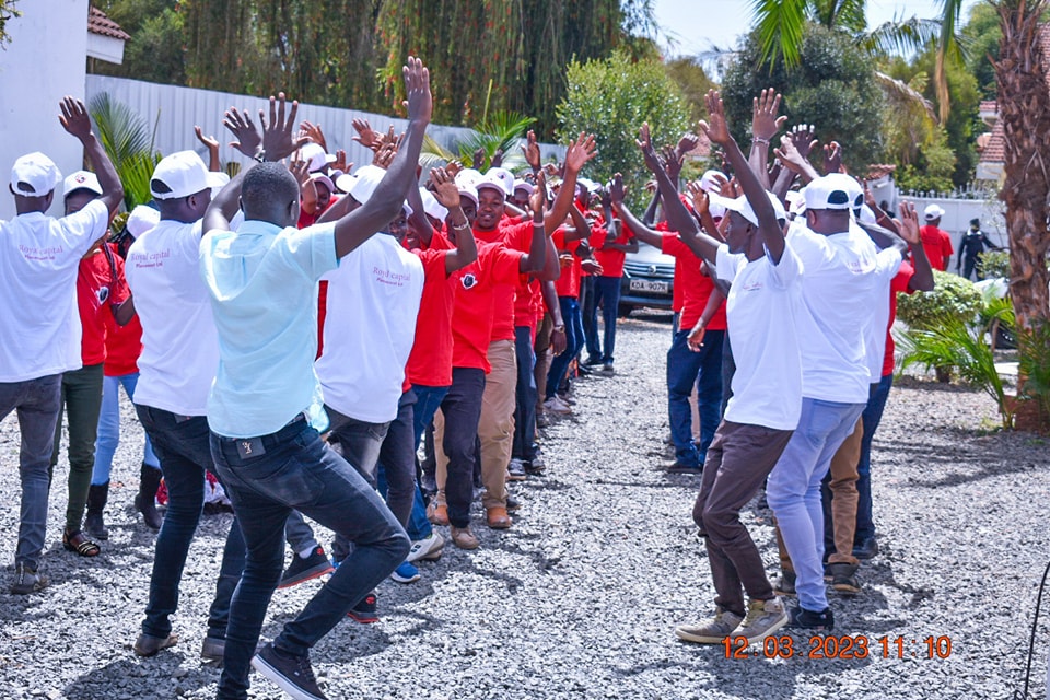 Celebrations for securing 118 visas by First Choice Recruitment and Consultancy Agency.