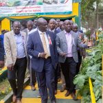 DP Gachagua when he visisted Kenya Seed stand at the Eldoret ASK Show.