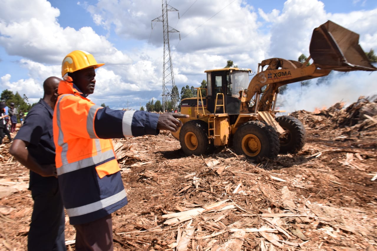 Damage caused by the fire is estimated to run into millions of shillings.