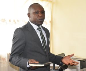 Roads Chief Officer Abraham Kiptalam