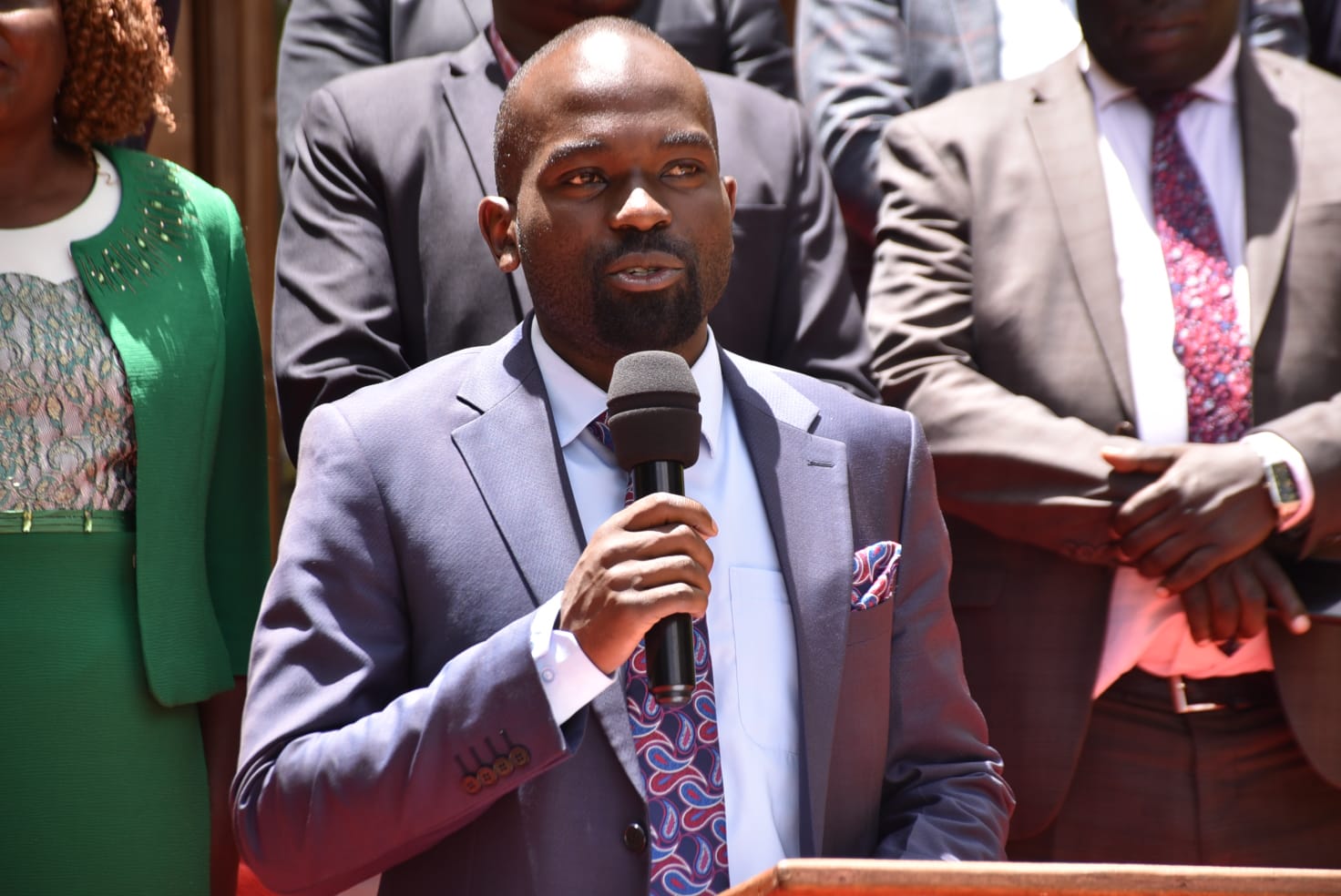 Chief Officer of Clinical  Services, Dr Paul Wangwe