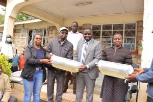 Fingerlings Distributed To Uasin Gishu fish Farmers
