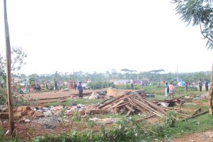 Part of the reclaimed public land in Kitale