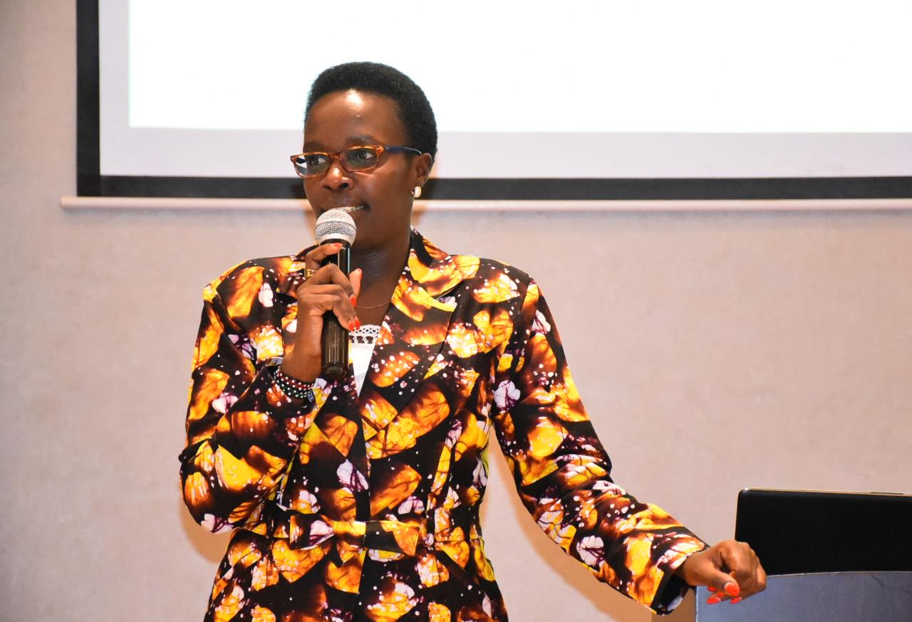 The County Executive during the KenInvest meeting.