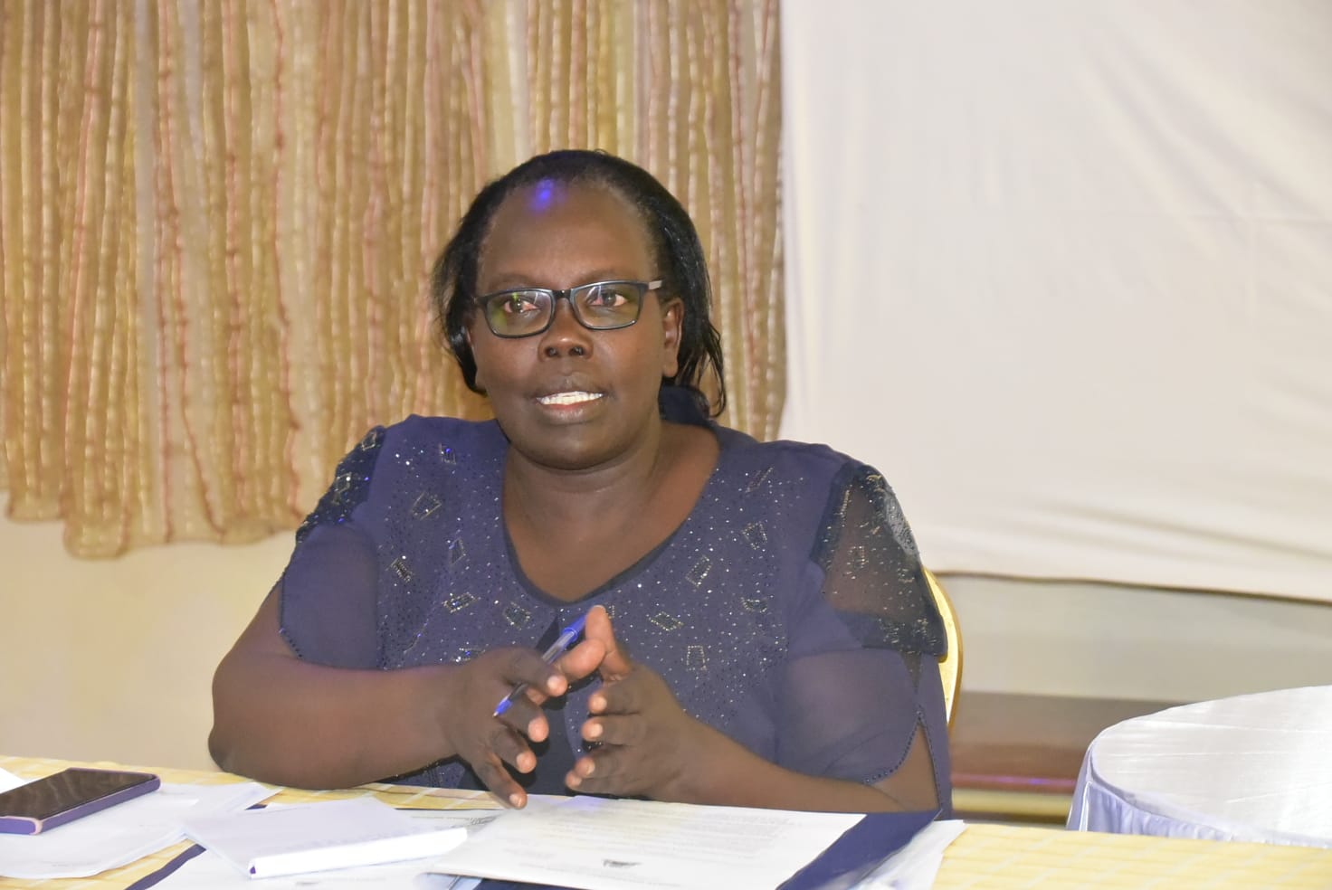 Uasin Gishu County Assembly Health Committee chairperson Rebecca Chepchirchir Magut.