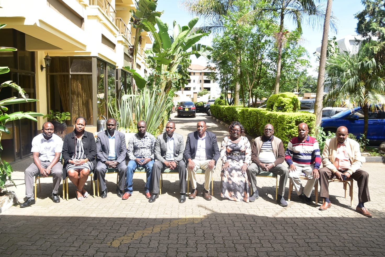 Members of the Uasin Gishu County Executive and Assembly that participated in the discussions.
