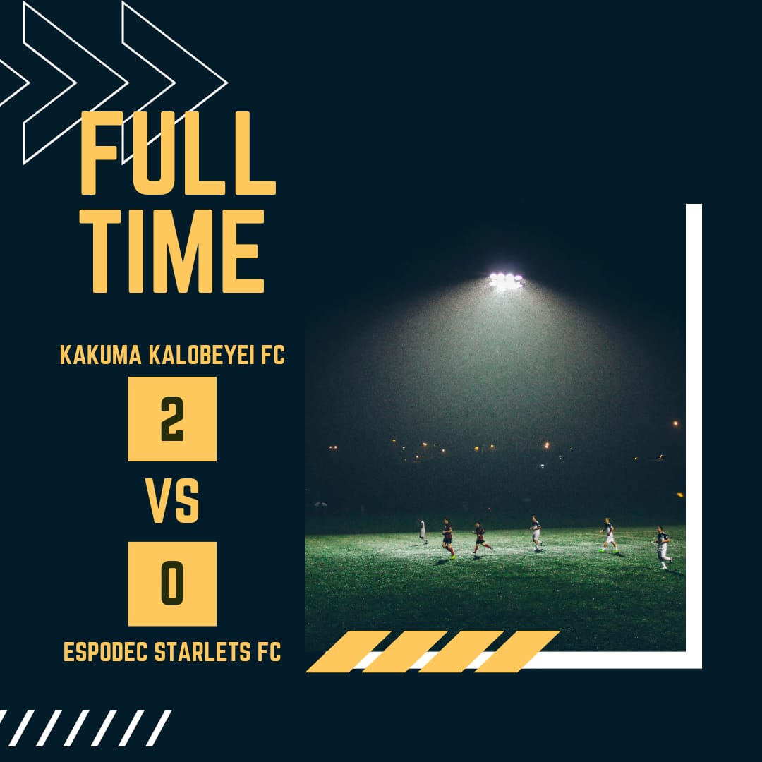Result for the ESPODEC Starlets game played on Sunday, May 21, 2023, at the Eldoret Show Grounds