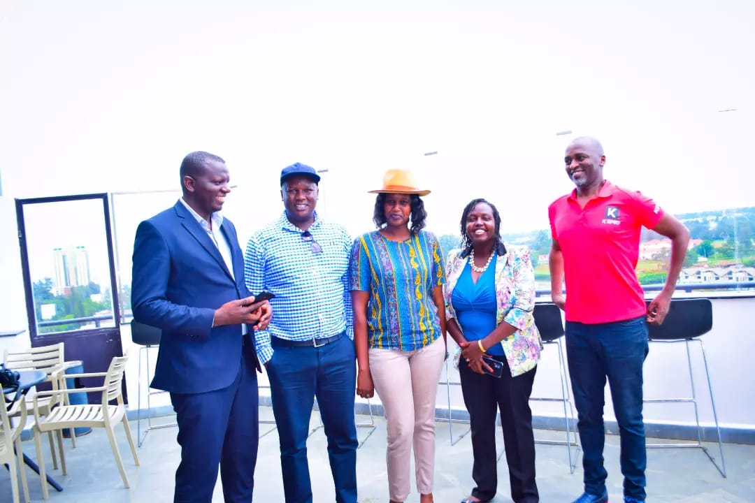 Organisers the Eldoret Cycle 100 during the launch of the second edition on May 17, 2023.