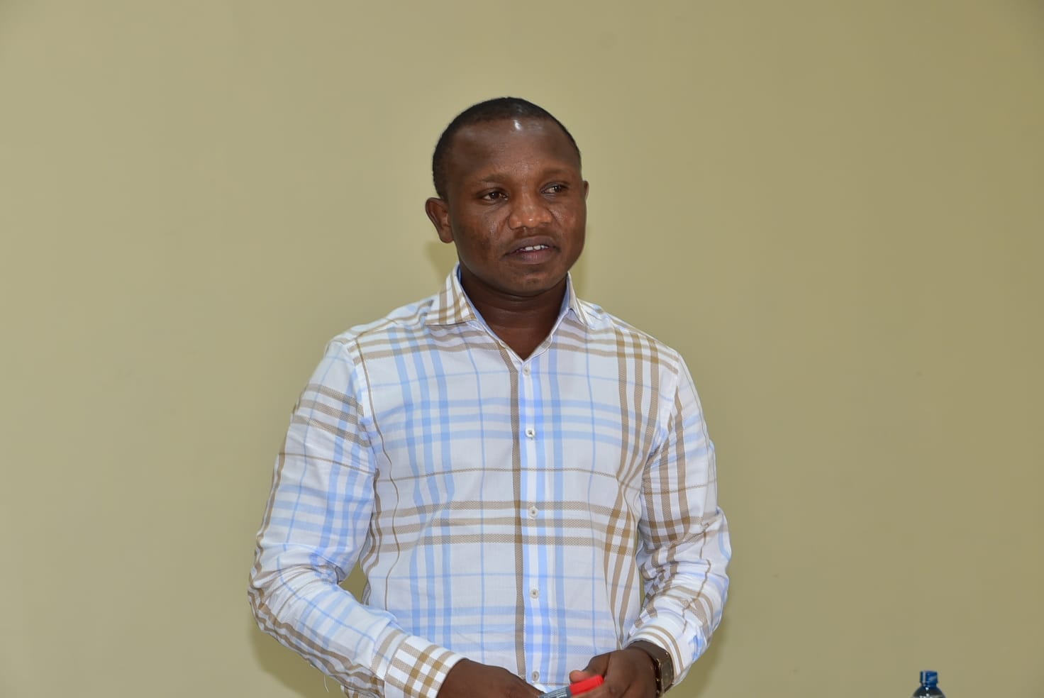 Chief Officer Lands and Physical planning Nathan Korir.