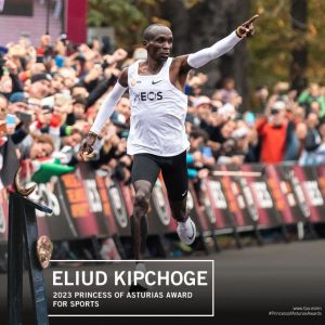 Kipchoge 2023 Princess of Asturias Award for Sports