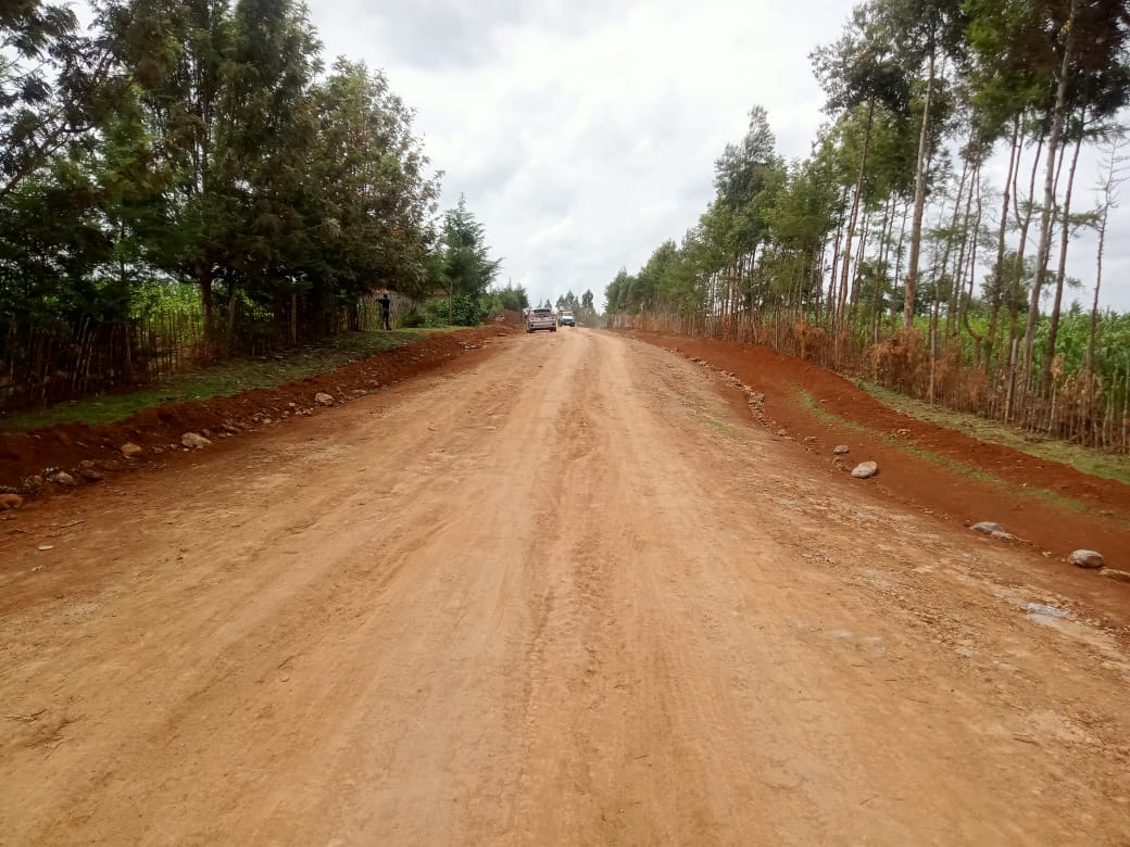 Kapchagir Roads, grading and gravelling of newly opened roads in Tembelio Ward.