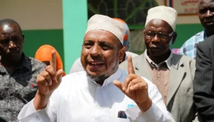 Kenya National Fatwa Council Deputy Director Sheikh Abubakar Bini at a past event.