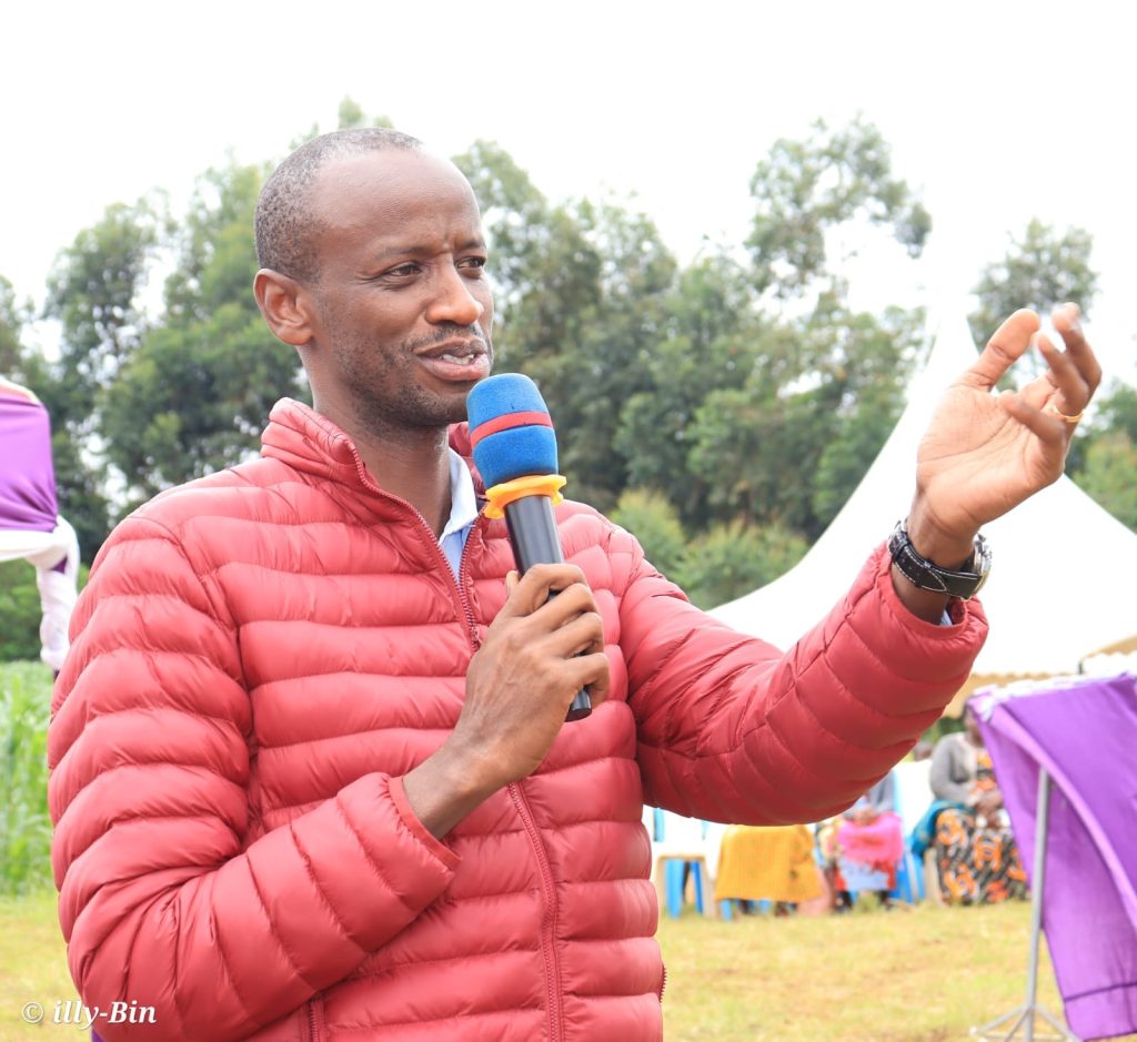 MCA Kebei at a recent public event in the ward.