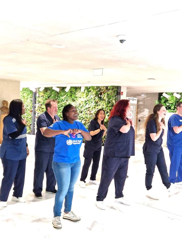 The Kitale KMTC Campus student gained recognition after a video of her dancing for a pediatric patient at Kitale Level Four Hospital went viral on social media.