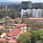 An aerial view of KMTC main campus in Nairobi.