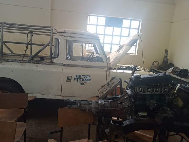 Some of the training equipment at the VTC.