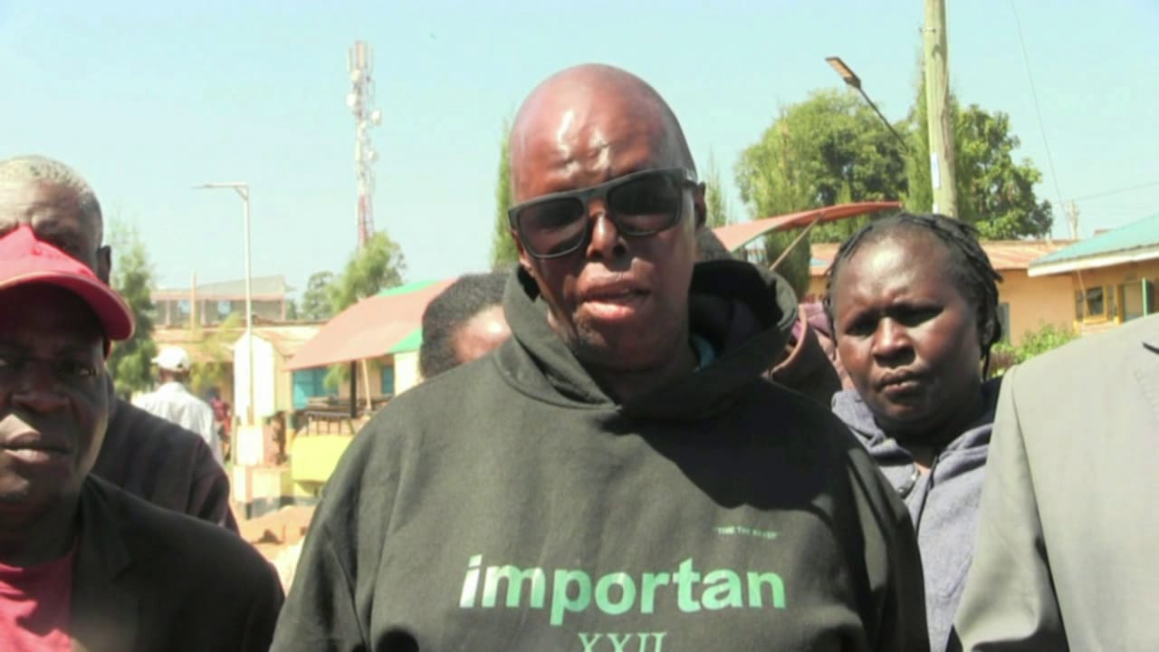 John ndirangu chair KINASI disabled group.