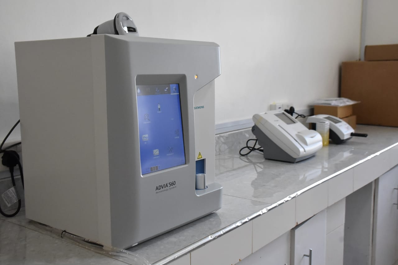 Part of the equipment at the Huruma Sub-county Hospital