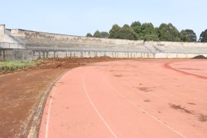 Part of the Kipchoge Keino Stadium which is under construction.