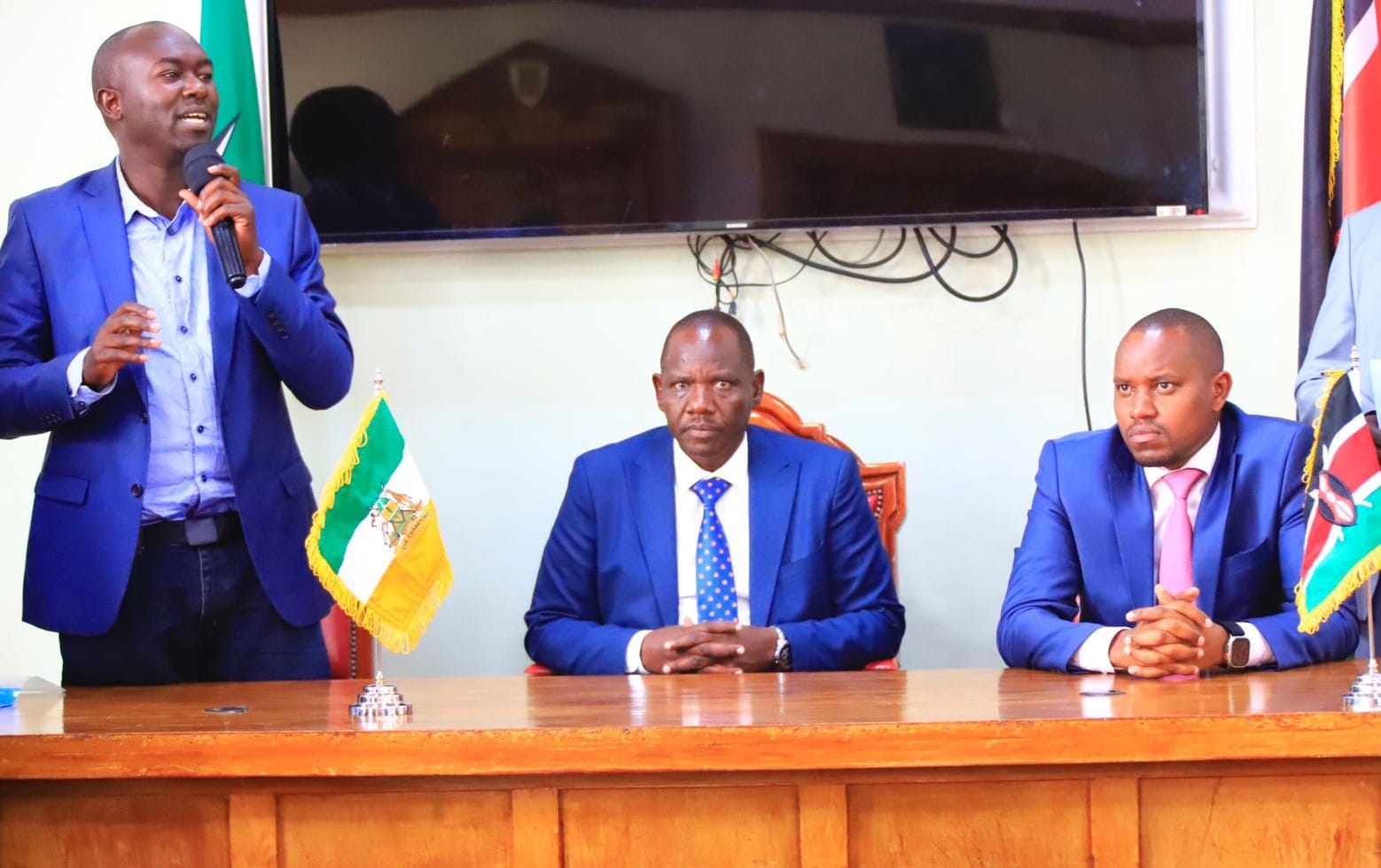 MCA Jonathan Ng'etich, BII AND Speaker Muigei