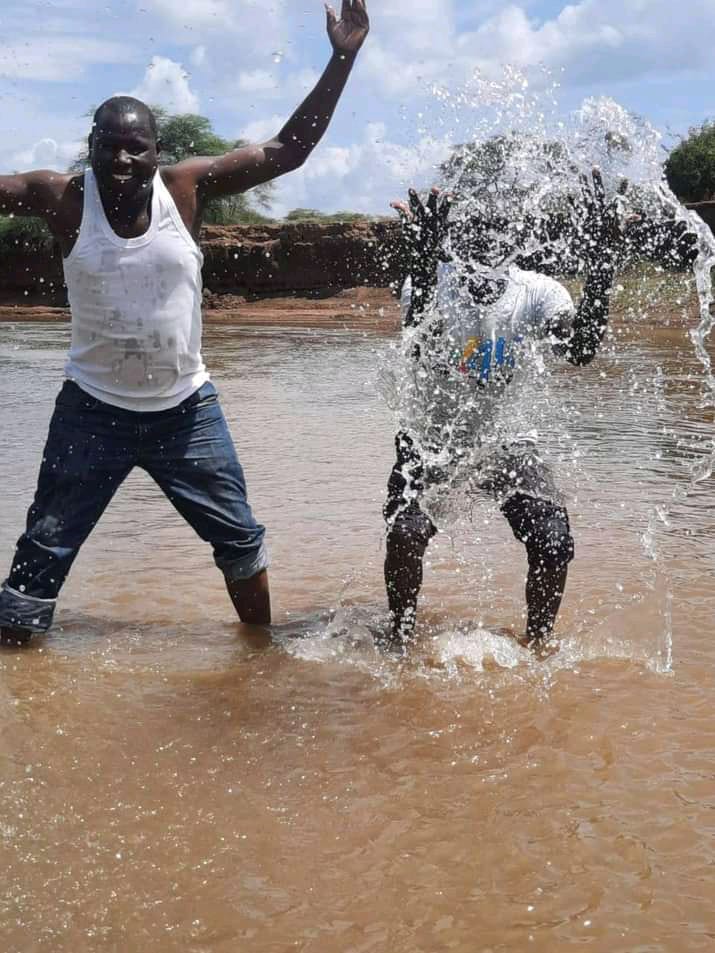 Philemon Kibet in action as a tour guide. 