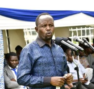 Trans Nzoia Governor George Natembeya. Photo/Courtesy