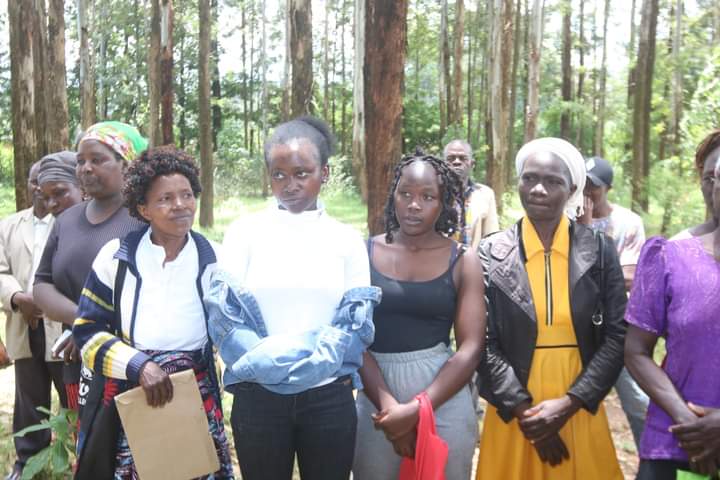 Some of the locals during the vetting exercise on September 20, 2023.