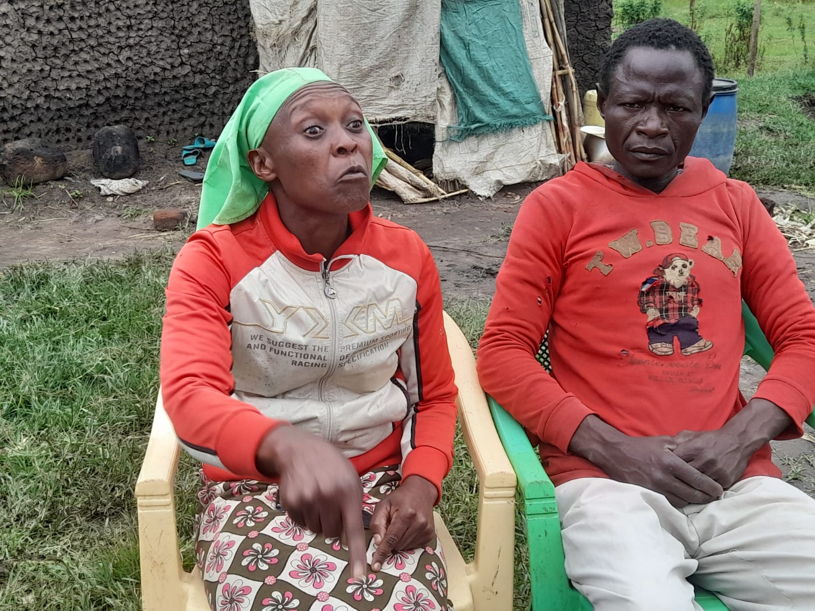 Susan Mong’ina and David Namiti: Parents of Steve Rodgers, the AIC Kapsitwet secondary school student who allegedly died after consuming ethanol. Photo/Kipkorir Tarus