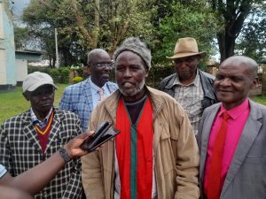 Sengwer community members living in Trans Nzoia