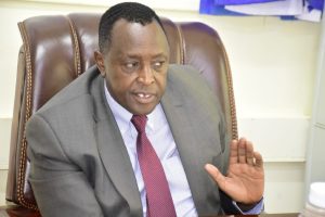 Dr Sam Kotut. He has been moved from the Health Services docket to Water, Irrigation