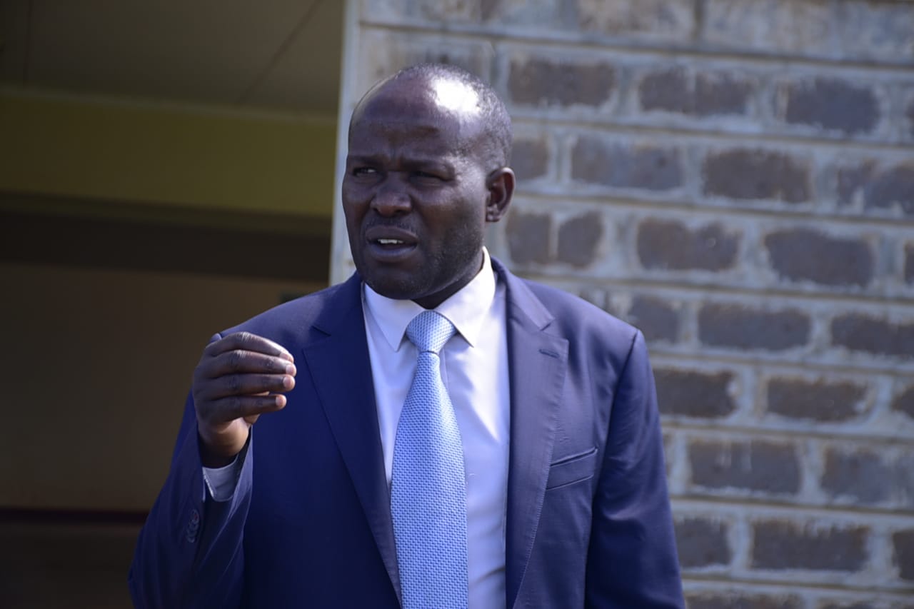 Uasin Gishu Health Services CECM Dr Abraham Serem. He was recently moved to the docket from the Department of Environment.