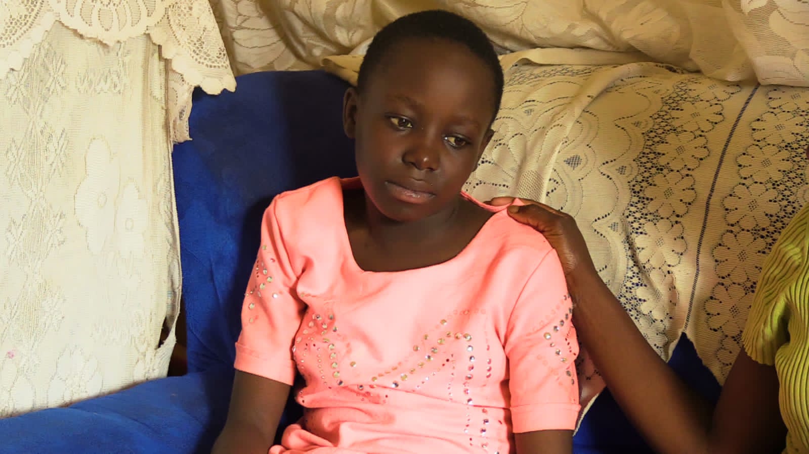 Hanifa Namujazi. A student at Kapkoi Sisal Sisal Secondary School.