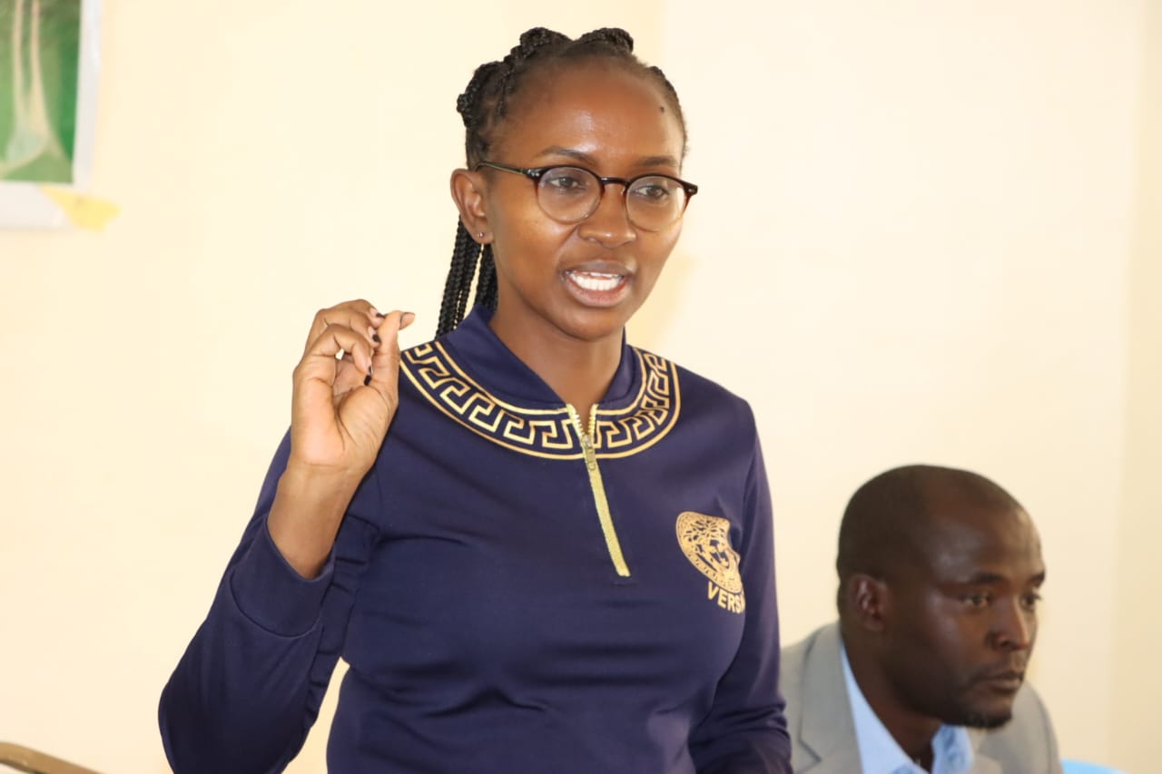 Uasin Gishu Sports County Executive Eng Lucy Ng'endo.