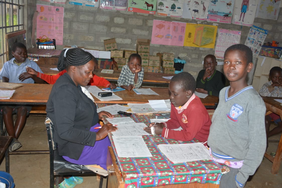 The Eldoret Rescue Centre has two ECDE classes.