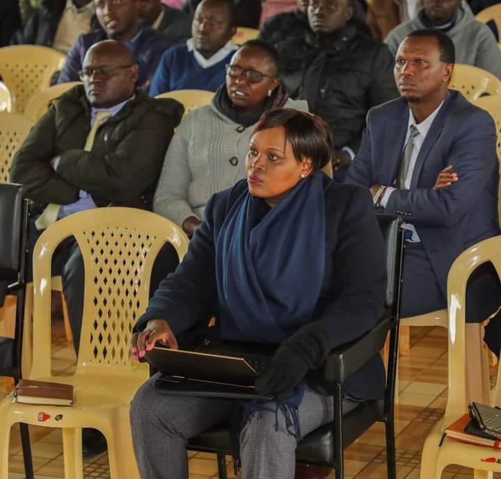 Elgeyo Marakwet Deputy Governor who also attended the launch of the Wealth Creation Policy development.