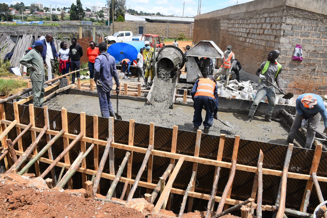 Kipkaren Estate Box Culvert. (ONGOING CONSTRUCTION)